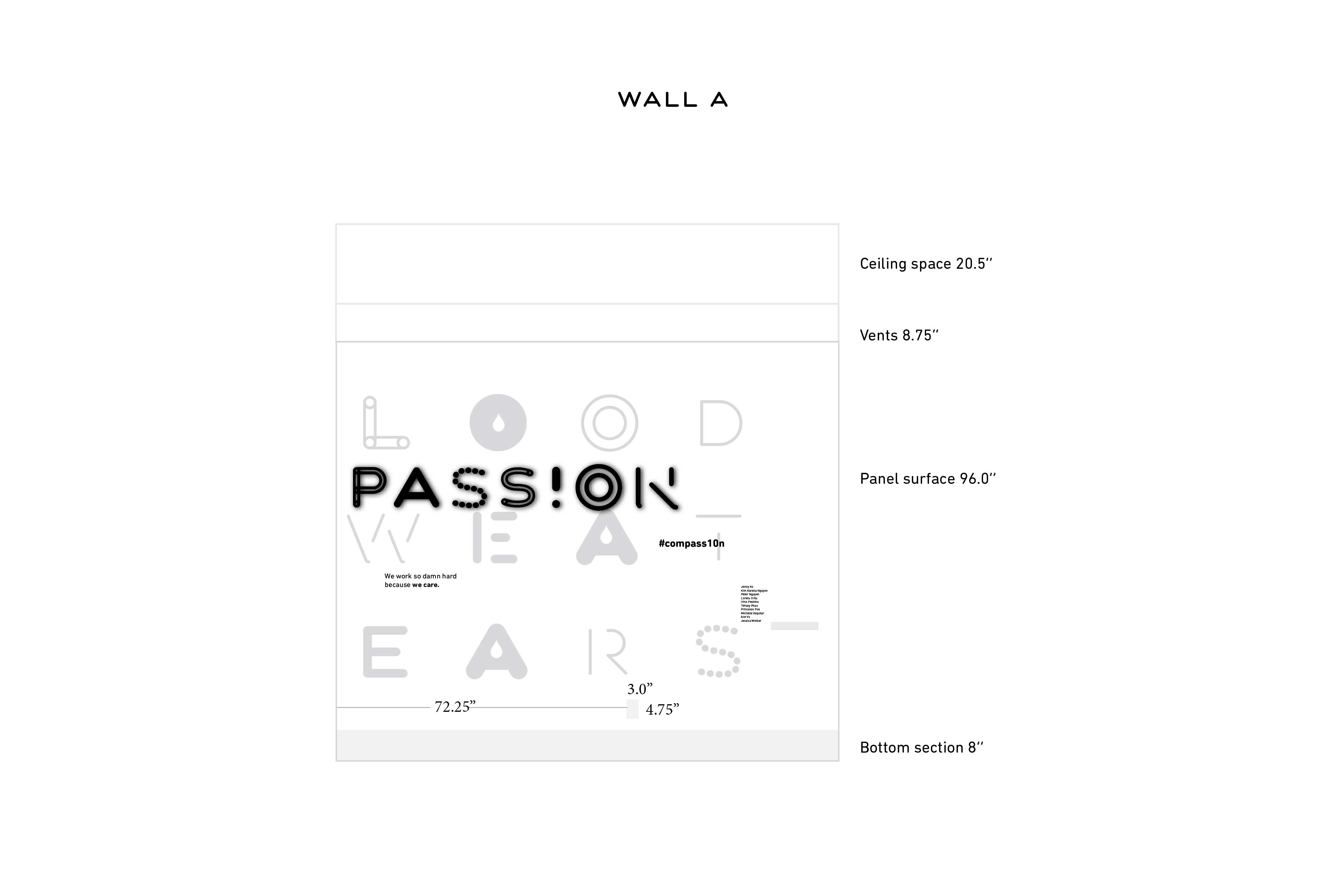 Wall A