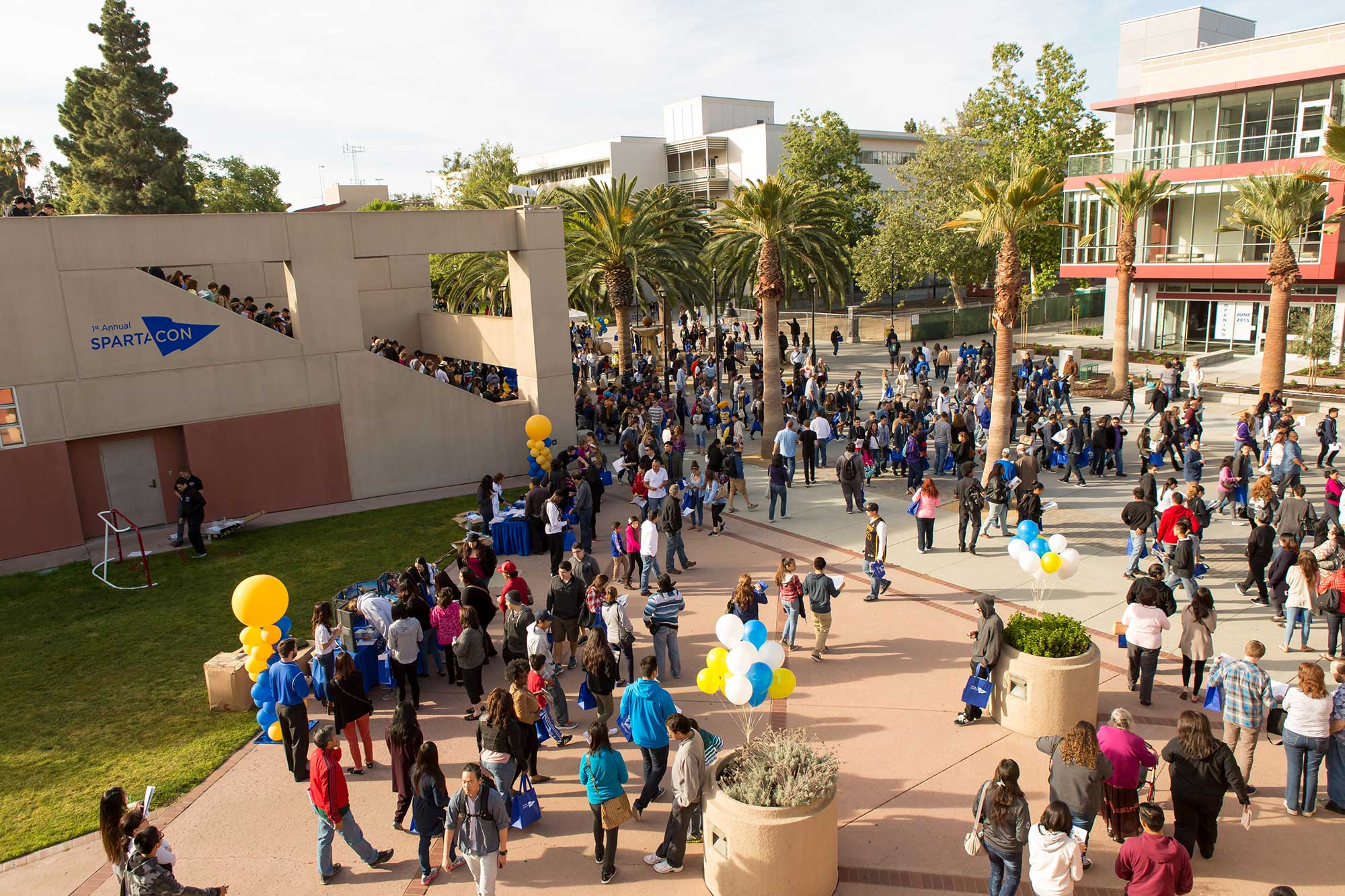Photo of event with many people